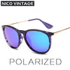 Mirrored Classic Gradient Female Black Sunglasses